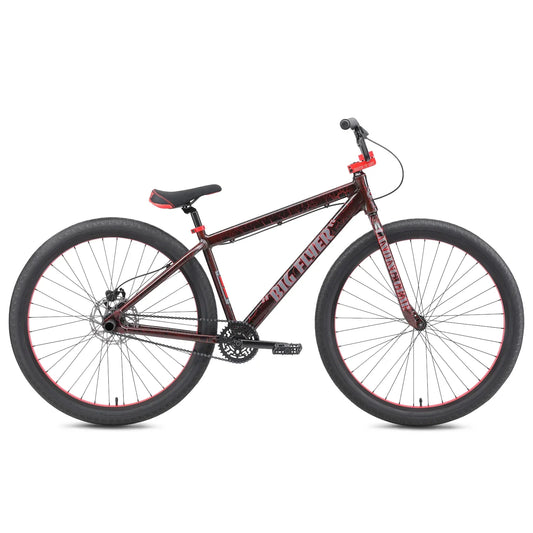 SE Bikes Red Crackle SE Bikes Big Flyer HD 29 Inch Bike Red Crackle