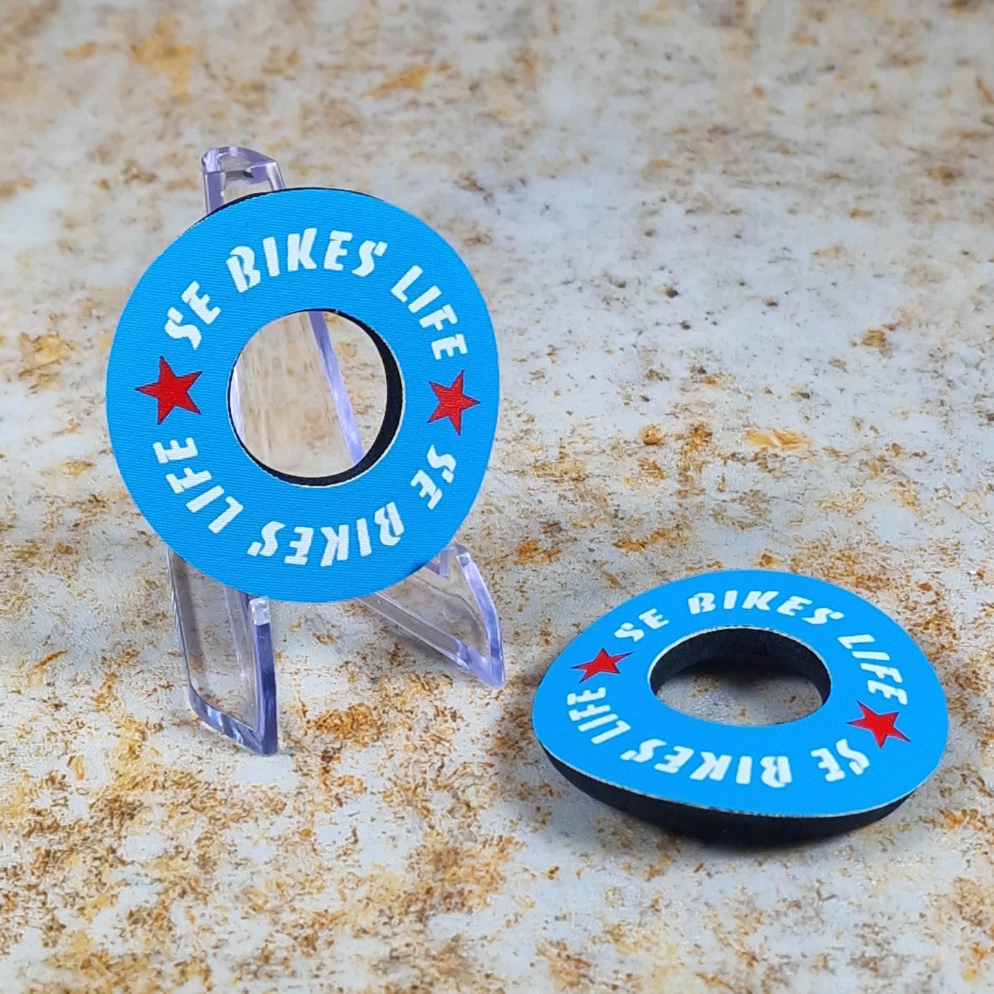 SE Bikes BMX Parts Blue SE Bikes Bike Life Grip Donuts