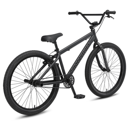 SE Bikes Bikes Matte Black SE Bikes Blocks Flyer 26 Inch Bike Matte Black
