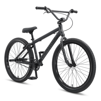 SE Bikes Bikes Matte Black SE Bikes Blocks Flyer 26 Inch Bike Matte Black