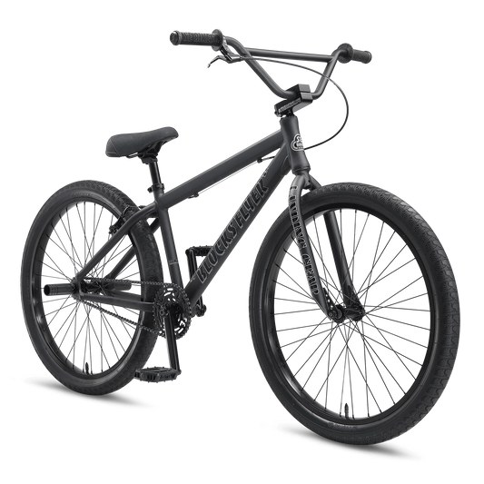 SE Bikes Bikes Matte Black SE Bikes Blocks Flyer 26 Inch Bike Matte Black