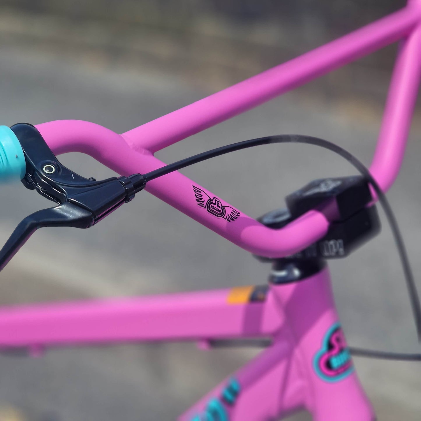 SE Bikes BMX Bikes Matt Pink Bubblegum SE Bikes Blocks Flyer 26 Inch Bike Matte Pink Bubblegum