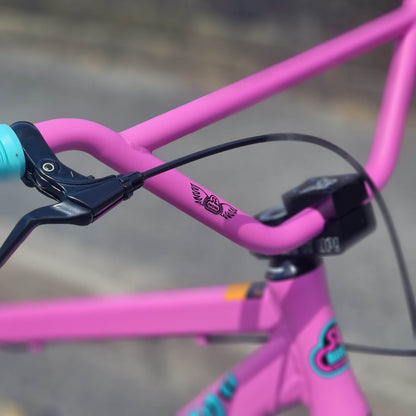 SE Bikes BMX Bikes Matt Pink Bubblegum SE Bikes Blocks Flyer 26 Inch Bike Matte Pink Bubblegum