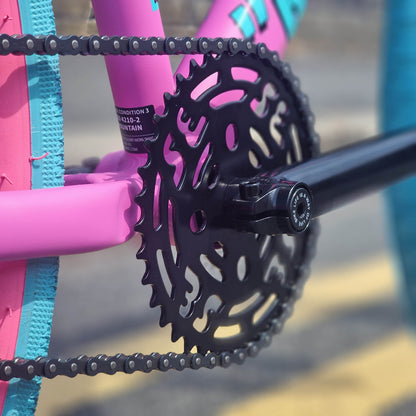 SE Bikes BMX Bikes Matt Pink Bubblegum SE Bikes Blocks Flyer 26 Inch Bike Matte Pink Bubblegum