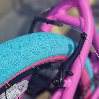 SE Bikes BMX Bikes Matt Pink Bubblegum SE Bikes Blocks Flyer 26 Inch Bike Matte Pink Bubblegum
