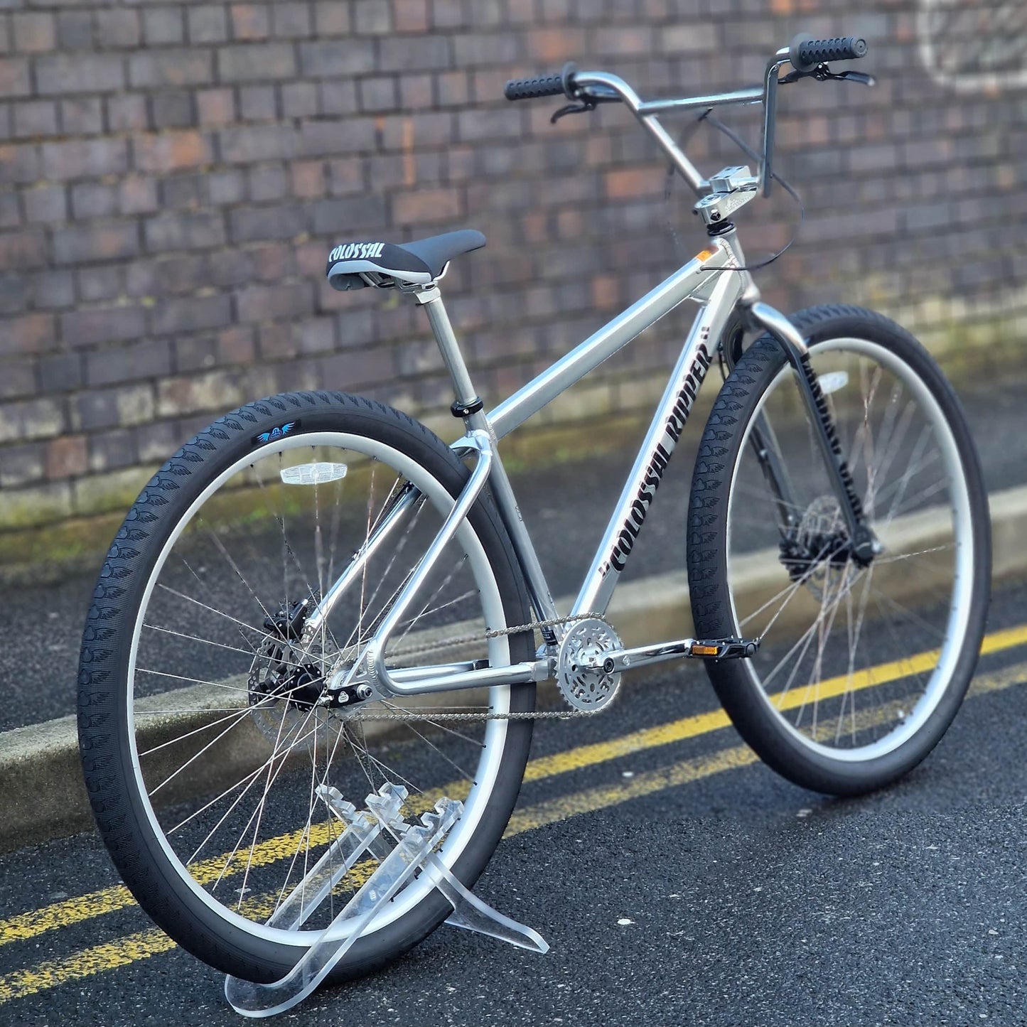 SE Bikes Bikes High Polished SE Bikes Colossal Ripper 32 Inch Bike High Polished