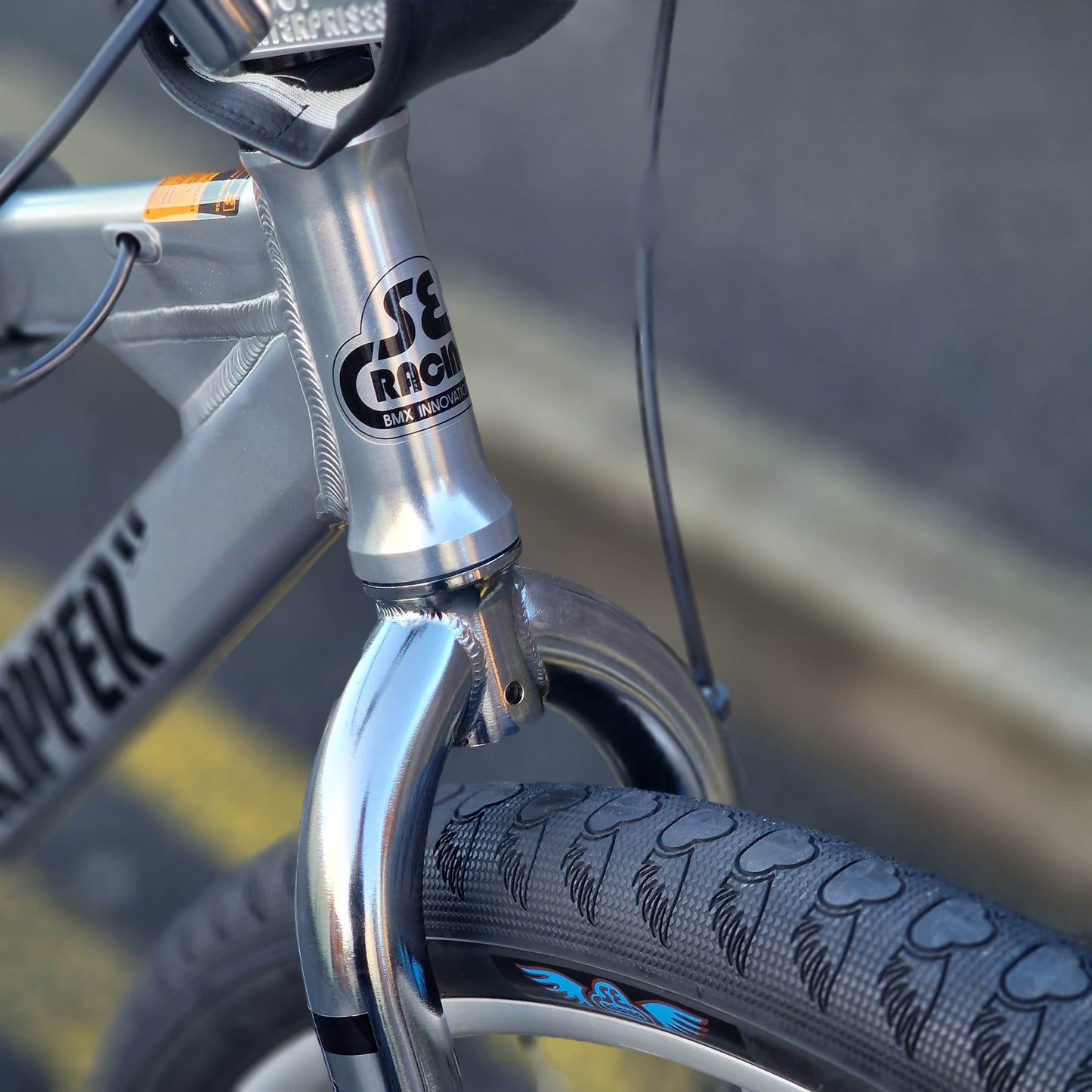 SE Bikes Bikes High Polished SE Bikes Colossal Ripper 32 Inch Bike High Polished