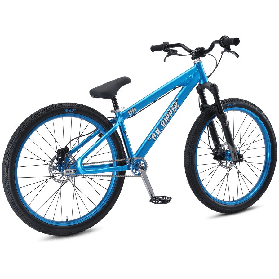 SE Bikes BMX Bikes Shiny Blue SE Bikes DJ Ripper HD 26 Inch Bike Shiny Blue