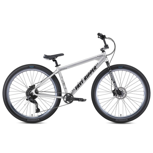 SE Bikes Ball Burnished Silver SE Bikes Fast Ripper 29 Inch 10 Speed Bike Ball Burnished Silver