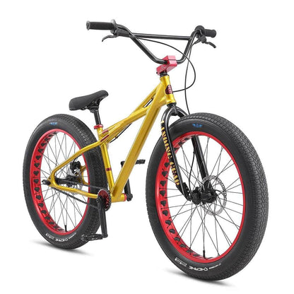SE Bikes Wheelie Parts Royal Gold SE Bikes Fat Quad 26 Inch Bike Royal Gold