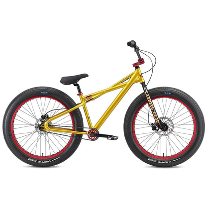 SE Bikes Wheelie Parts Royal Gold SE Bikes Fat Quad 26 Inch Bike Royal Gold