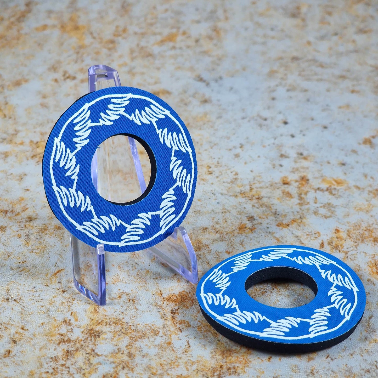 SE Bikes BMX Parts Blue SE Bikes Grip Wing Donuts