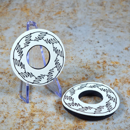 SE Bikes BMX Parts White SE Bikes Grip Wing Donuts