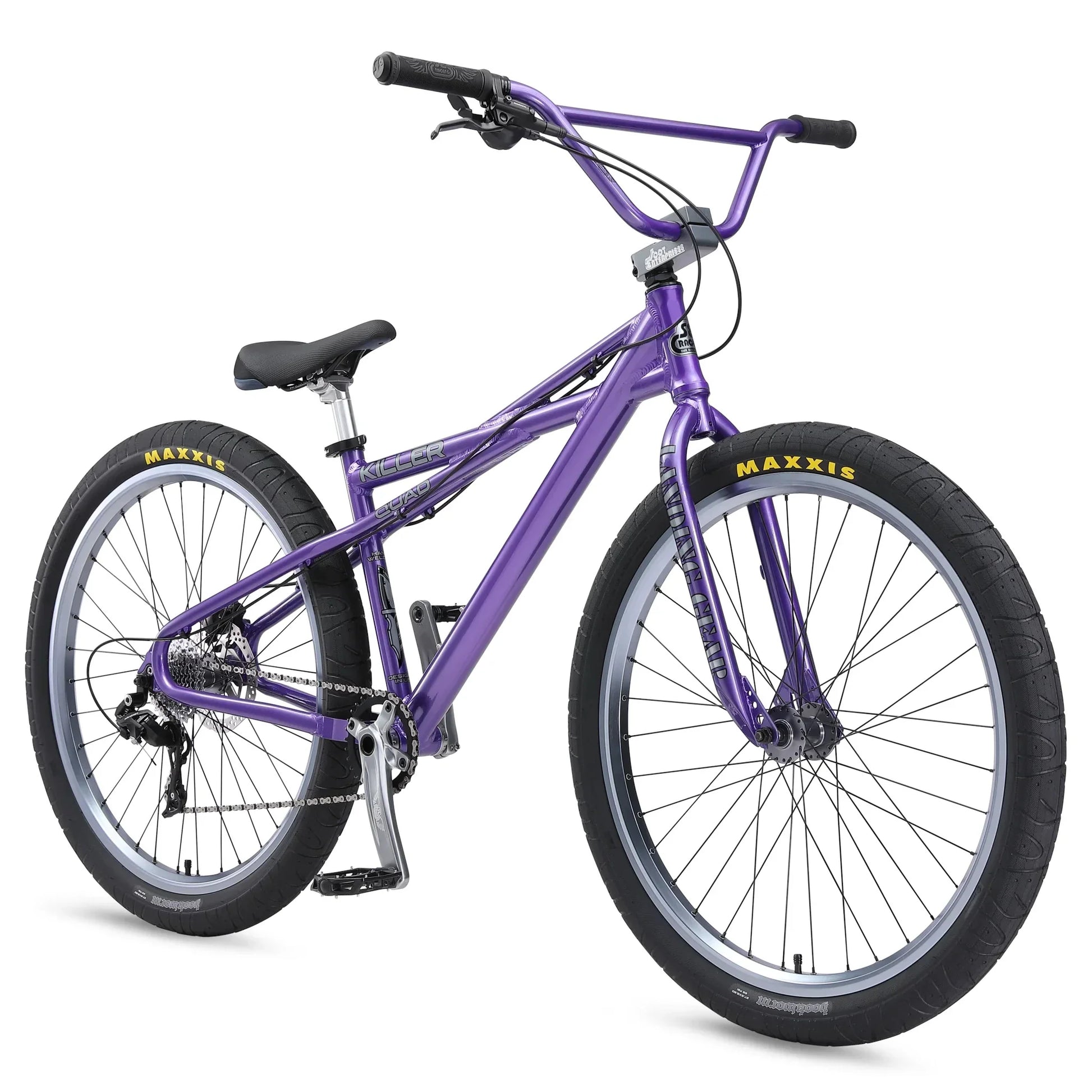 SE Bikes Purple Majesty SE Bikes Killer Quad 27.5 Inch Bike Purple Majesty