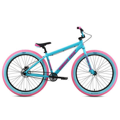 SE Bikes Aqua Bubblegum SE Bikes Maniacc Flyer 27.5 Inch Bike Aqua Bubblegum