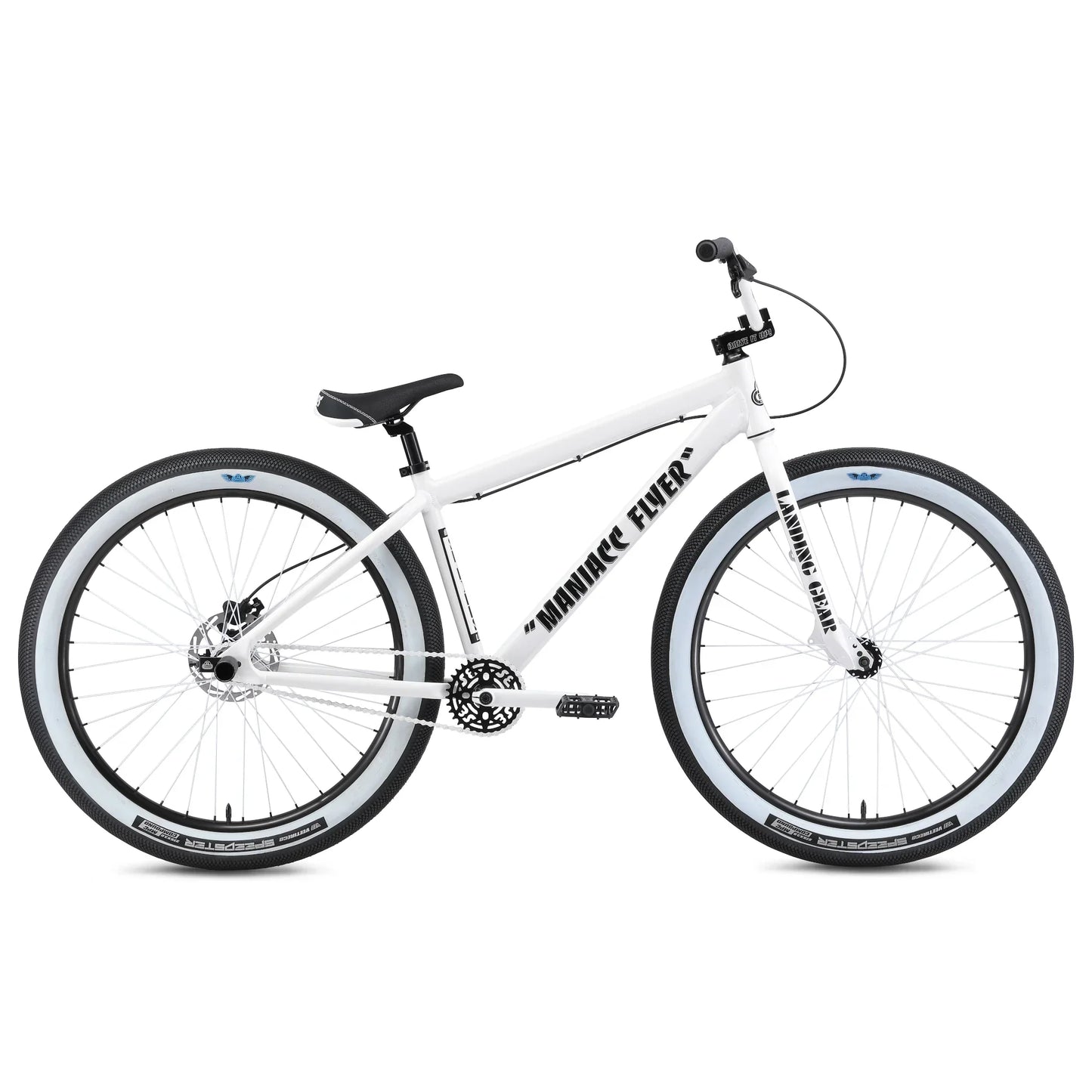SE Bikes White SE Bikes Maniacc Flyer 27.5 Inch Bike White