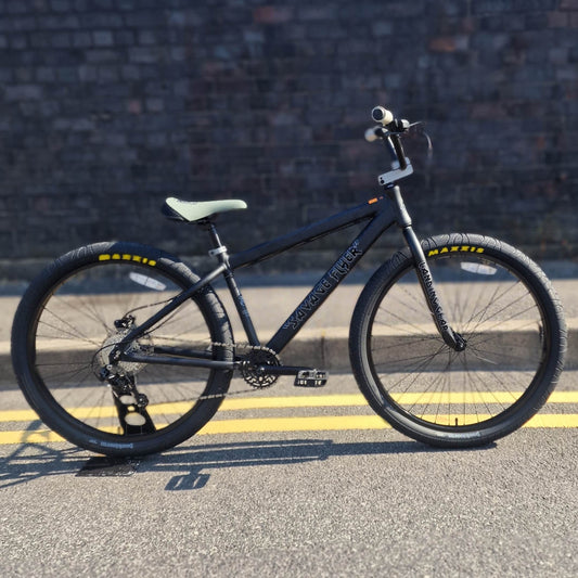 SE Bikes Bikes Black SE Bikes Savage Flyer 27.5 Inch Bike Black