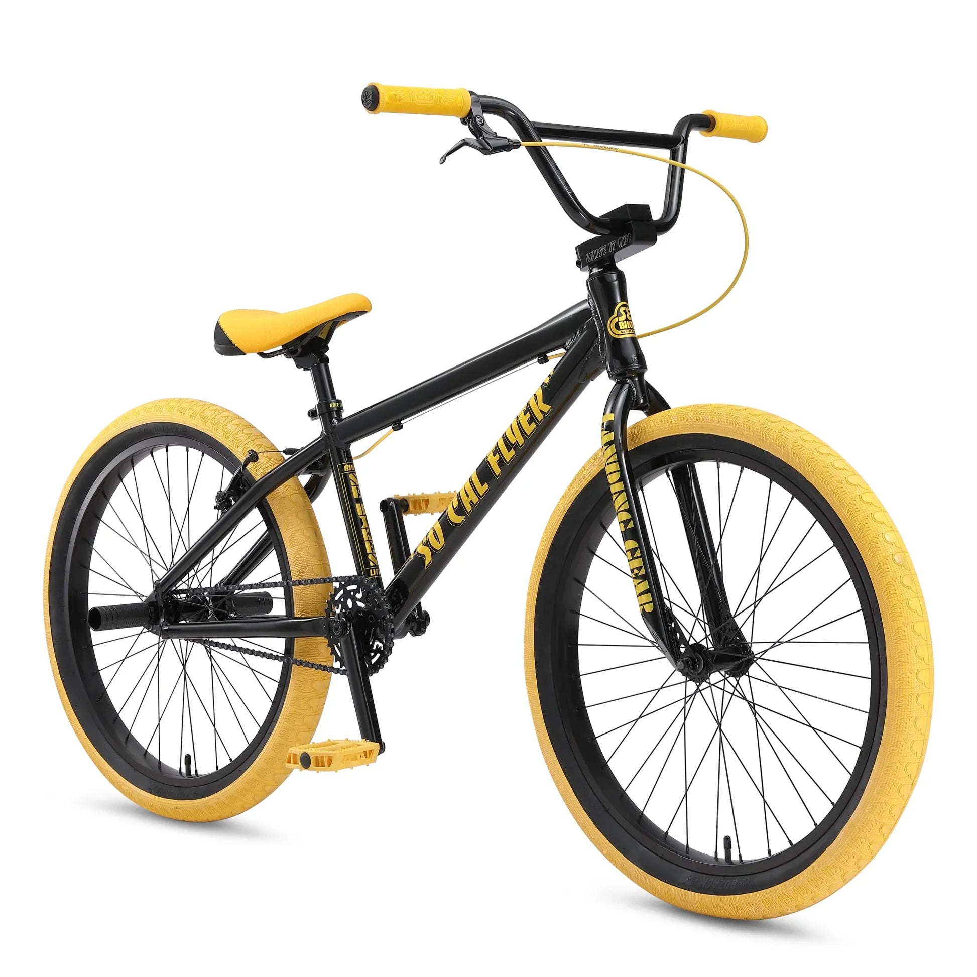SE Bikes Black Bumblebee SE Bikes So Cal Flyer 24 Inch Bike Black Bumblebee
