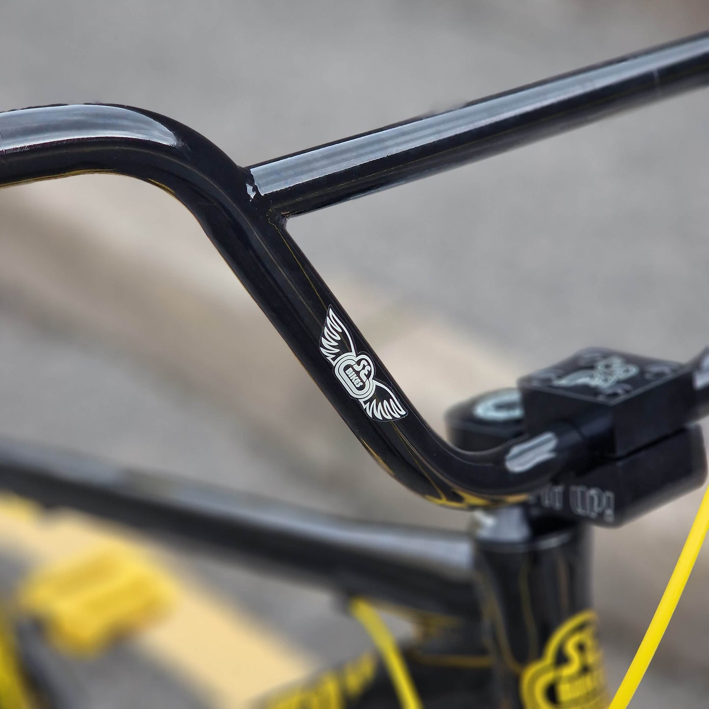 SE Bikes BMX Bikes Black Bumblebee SE Bikes So Cal Flyer 24 Inch Bike Black Bumblebee