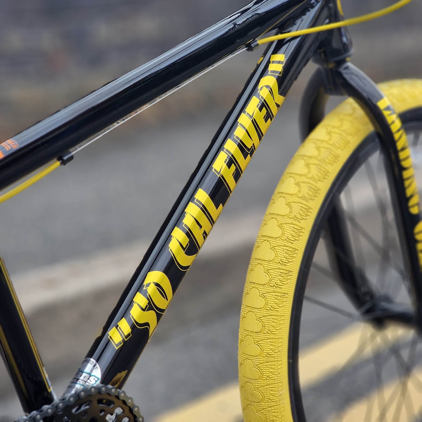 SE Bikes BMX Bikes Black Bumblebee SE Bikes So Cal Flyer 24 Inch Bike Black Bumblebee