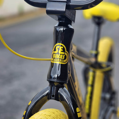 SE Bikes BMX Bikes Black Bumblebee SE Bikes So Cal Flyer 24 Inch Bike Black Bumblebee