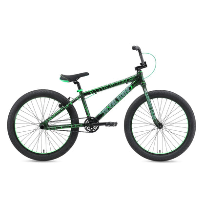SE Bikes Green Crackle SE Bikes So Cal Flyer 24 Inch Bike Green Crackle