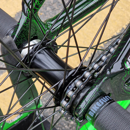 SE Bikes BMX Bikes Green Crackle SE Bikes So Cal Flyer 24 Inch Bike Green Crackle
