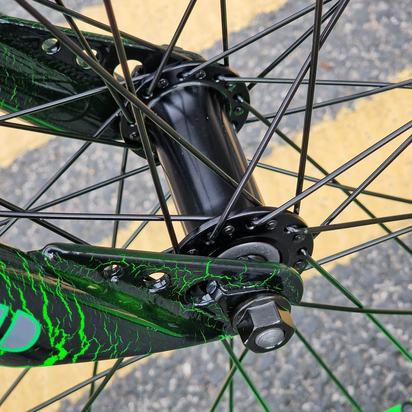 SE Bikes BMX Bikes Green Crackle SE Bikes So Cal Flyer 24 Inch Bike Green Crackle