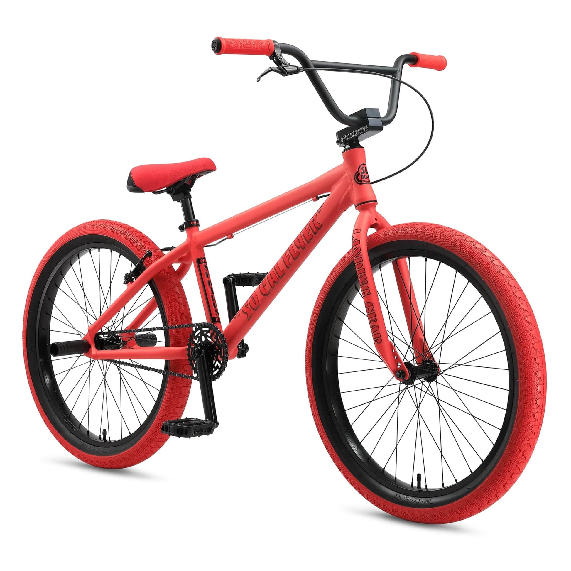 SE Bikes Matt Red SE Bikes So Cal Flyer 24 Inch Bike Matt Red