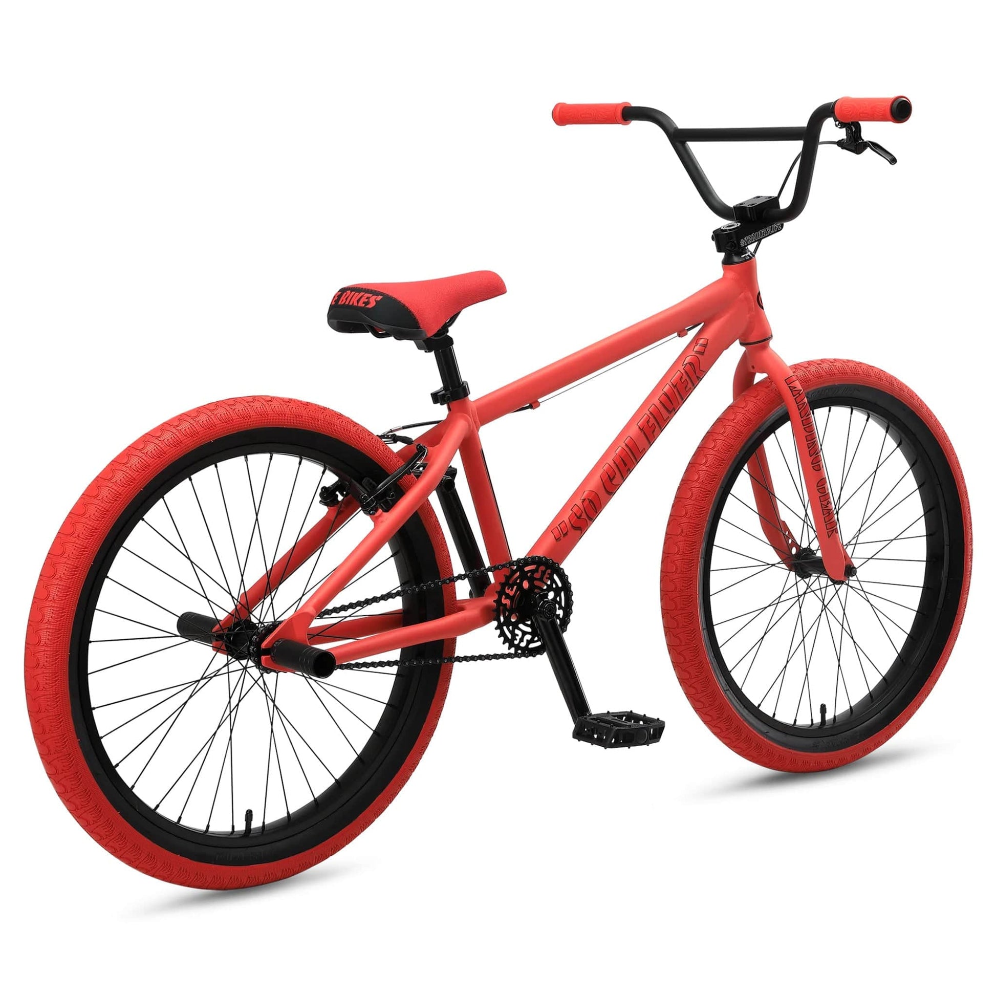 SE Bikes Matt Red SE Bikes So Cal Flyer 24 Inch Bike Matt Red