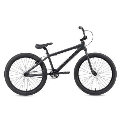 SE Bikes Matt Black SE Bikes So Cal Flyer 24 Inch Bike Matte Black