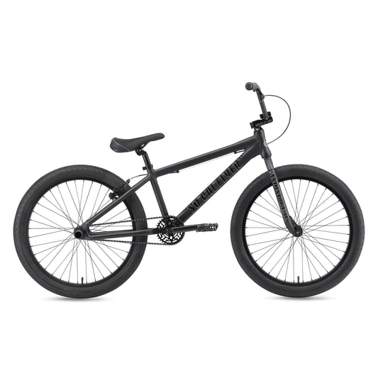 SE Bikes Matt Black SE Bikes So Cal Flyer 24 Inch Bike Matte Black