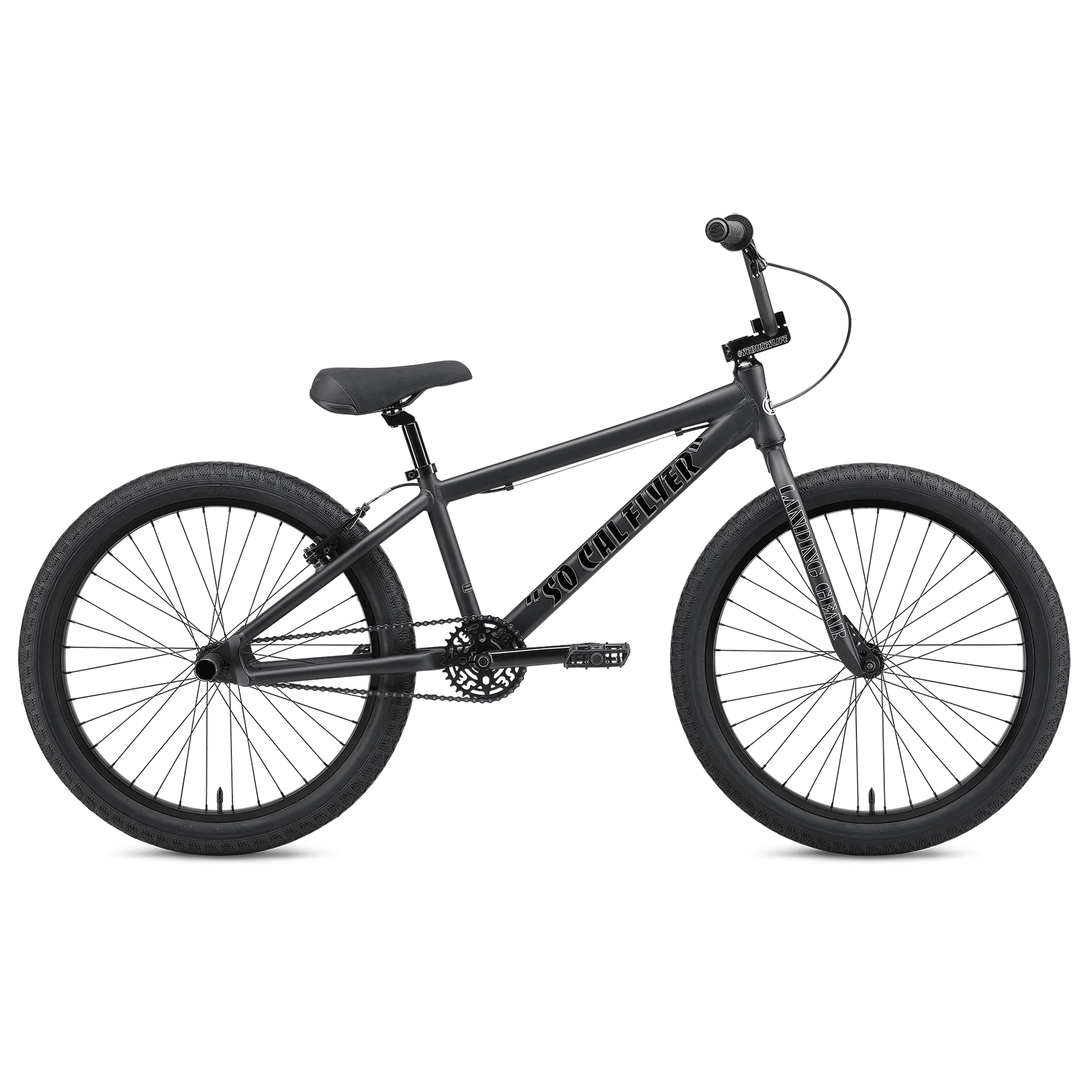 SE Bikes So Cal Flyer 24 Matte Black | Alans BMX