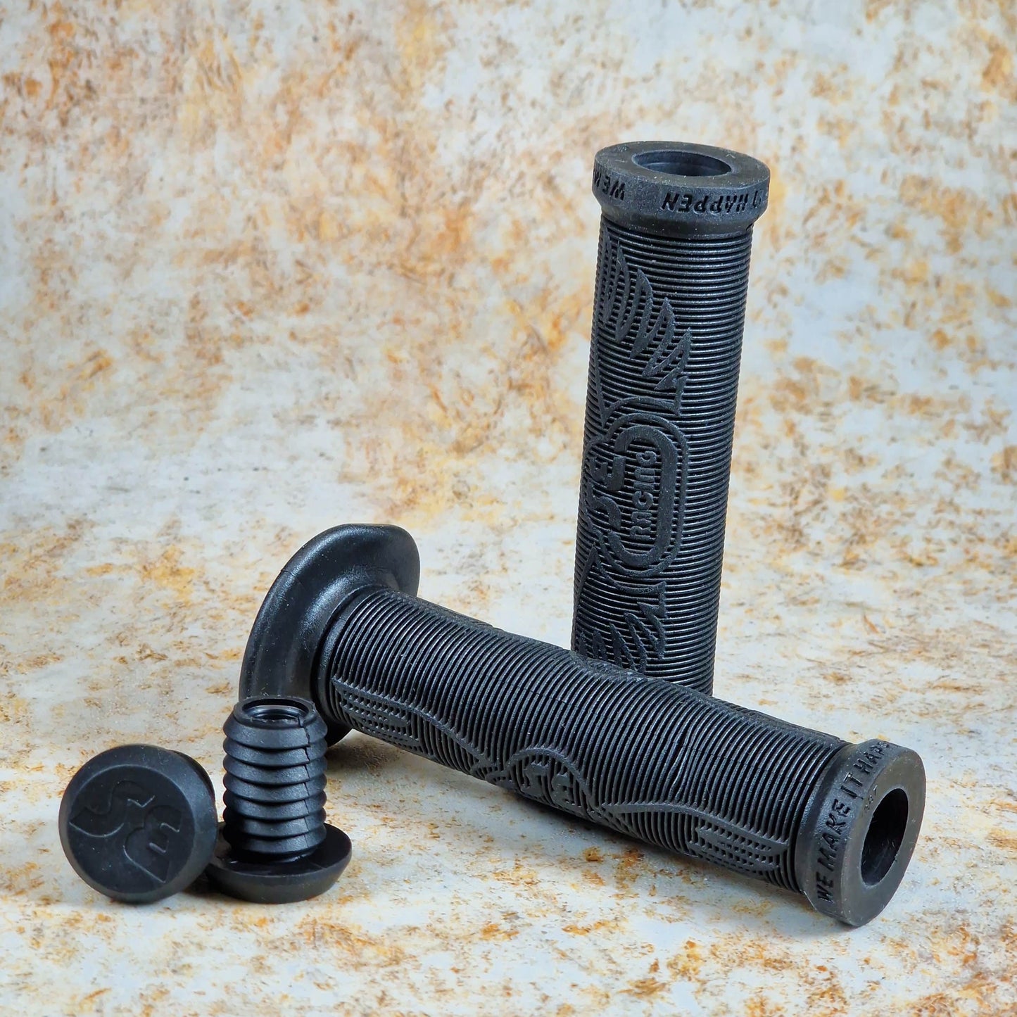 SE Bikes BMX Parts Black SE Bikes Wing Grips
