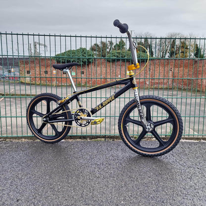 SE Racing Old School BMX Black / Gold SE Racing 1989 PK Ripper Bike Black / Gold