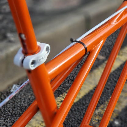 SE Bikes Old School BMX Bikes SE Racing Looptail Quadangle Bike Orange  / White