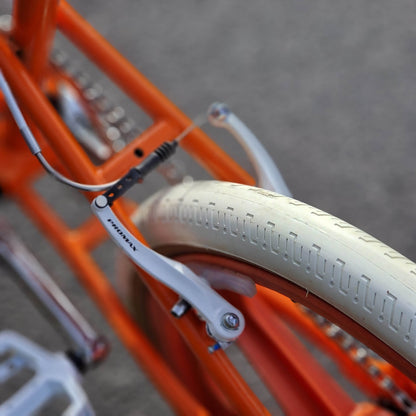SE Bikes Old School BMX Bikes SE Racing Looptail Quadangle Bike Orange  / White