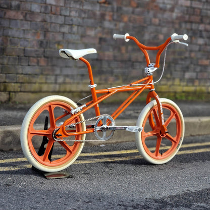 SE Bikes Old School BMX Bikes SE Racing Looptail Quadangle Bike Orange  / White