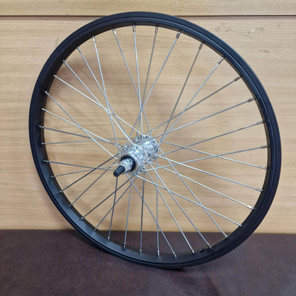 Alans BMX Old School BMX Black/Silver / Rear Sealed Bearing Old School BMX Wheel