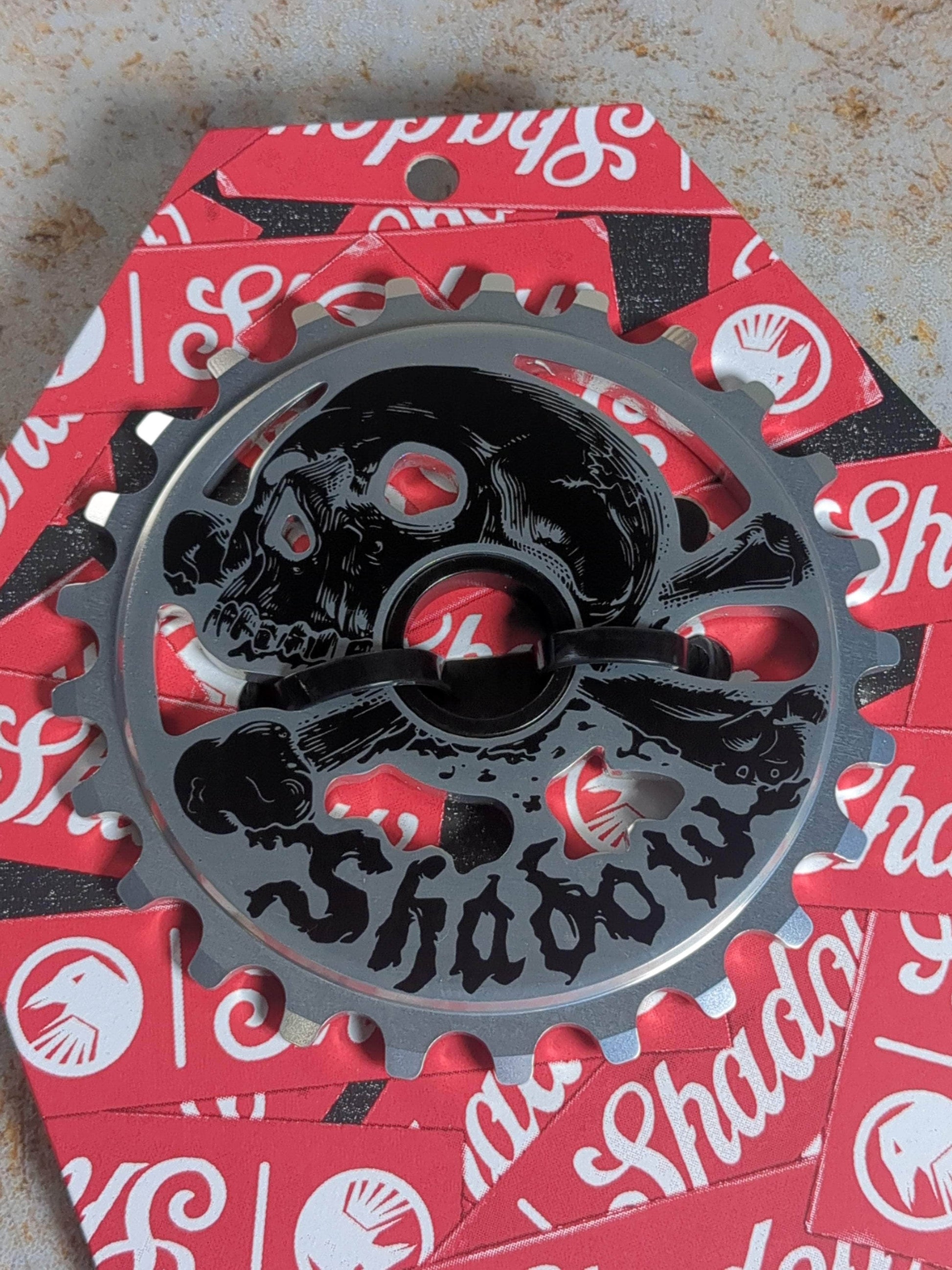 Shadow Conspiracy BMX Parts 25t Shadow Conspiracy Cranium Sprocket Raw Polish