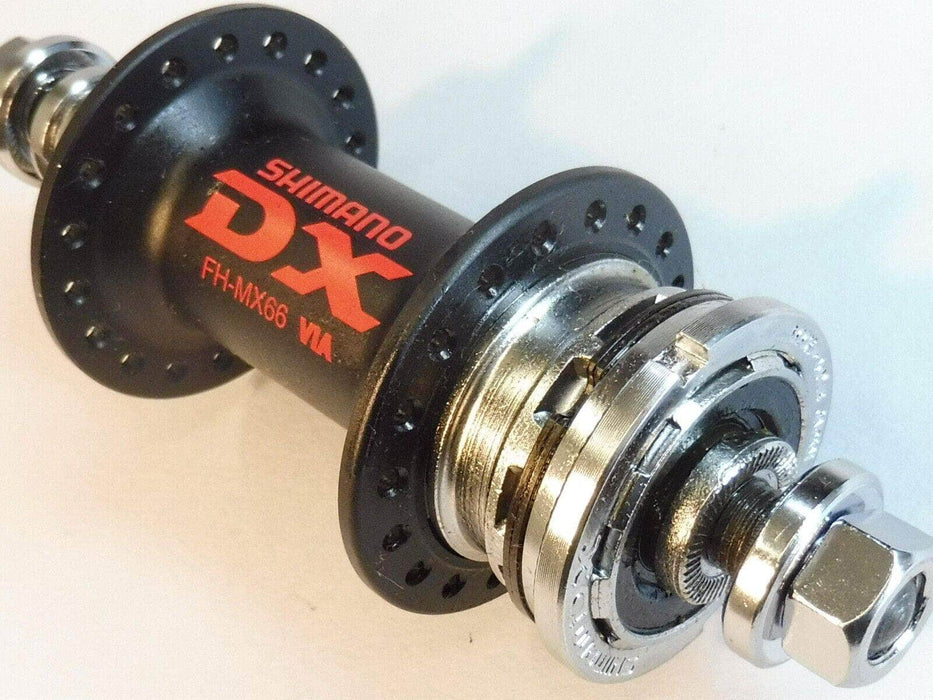 Shimano DXR BMX Racing 36 hole / Black Shimano DX FH-MX66 Cassette Hub Black