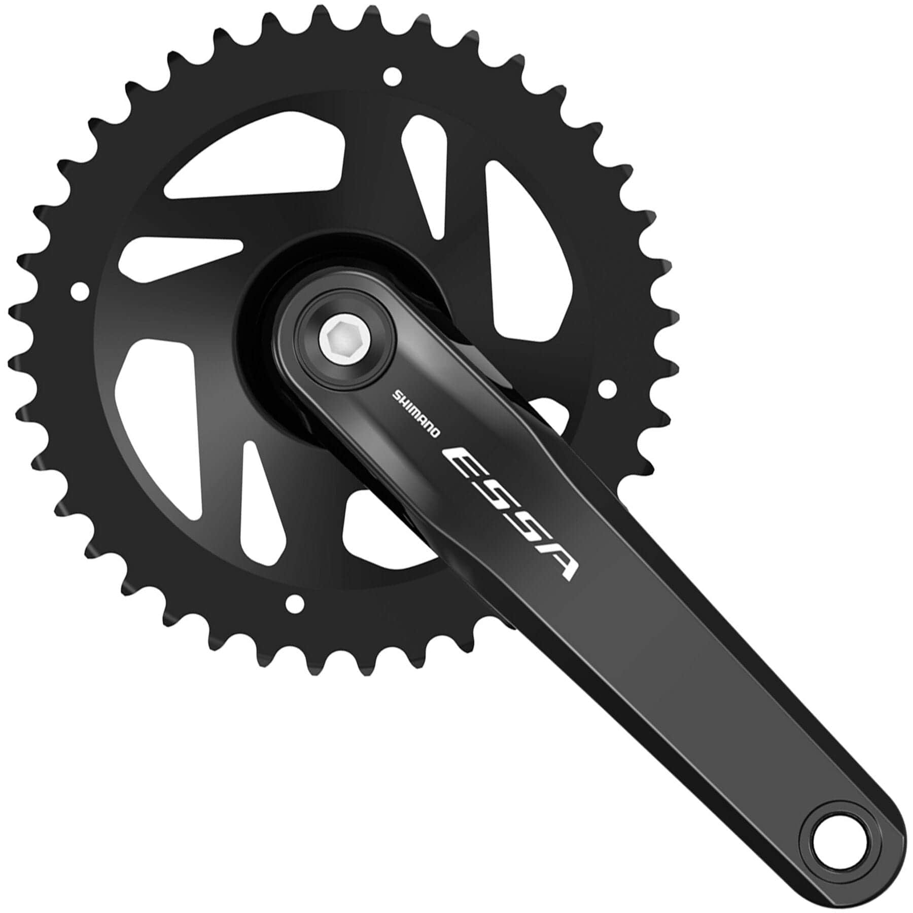 Shimano Shimano Essa chainset 40T 8-speed, black, 170mm, without chainguard