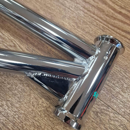 Skyway Old School BMX Chrome Skyway 2024 Street Beat Frame / Fork / Bars / Seat Chrome