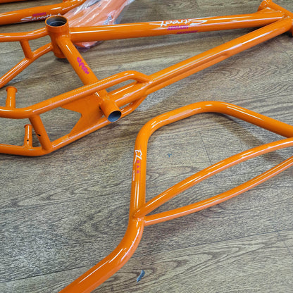 Skyway Old School BMX Orange Skyway 2024 Street Beat Frame / Fork / Bars / Seat Orange