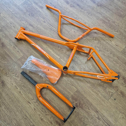 Skyway Old School BMX Orange Skyway 2024 Street Beat Frame / Fork / Bars / Seat Orange