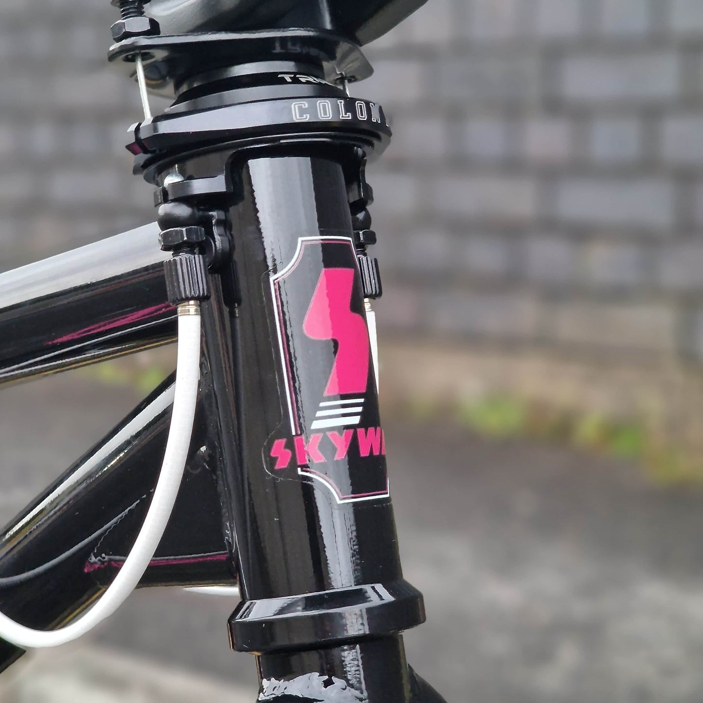 Skyway Old School BMX Bikes Pink Skyway 2026 Street Beat Custom Bike Black / Pink