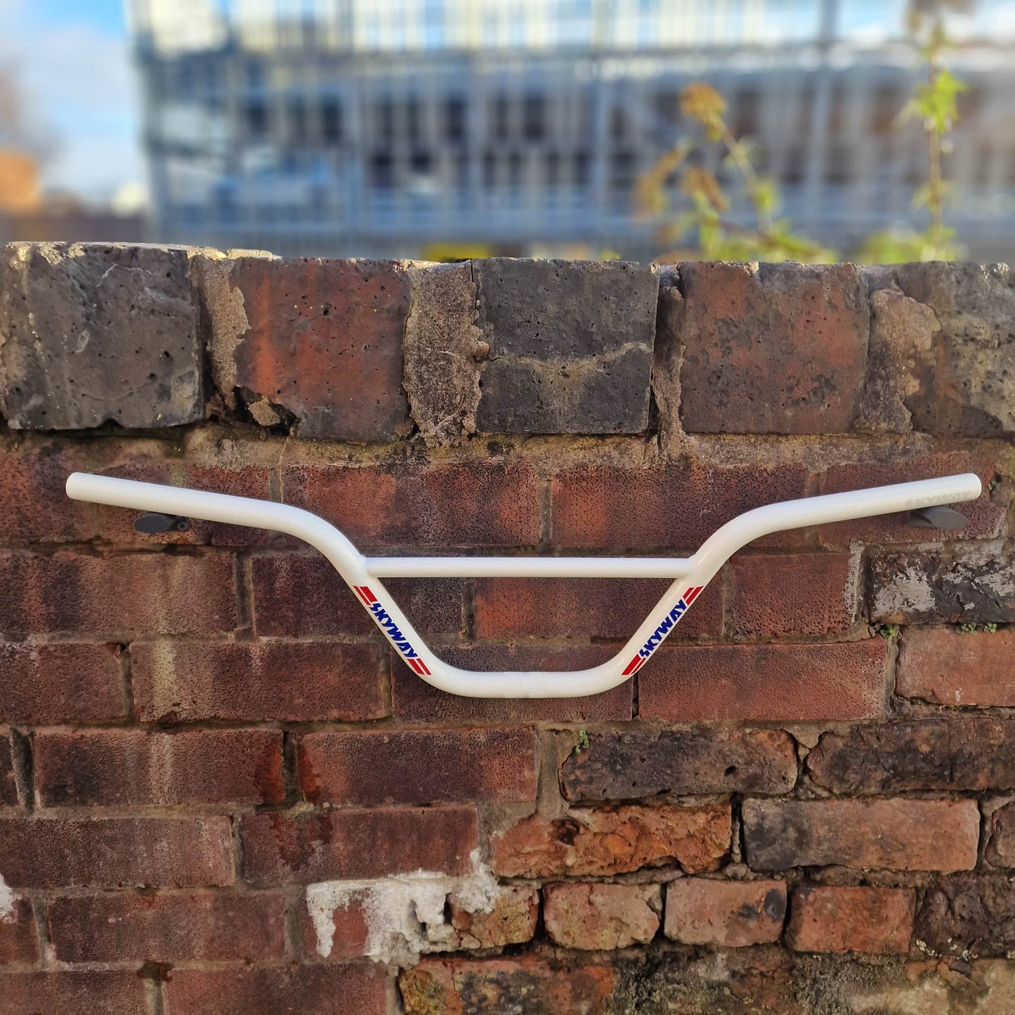 Skyway BMX Parts White Skyway 6.75" Cruiser Bars