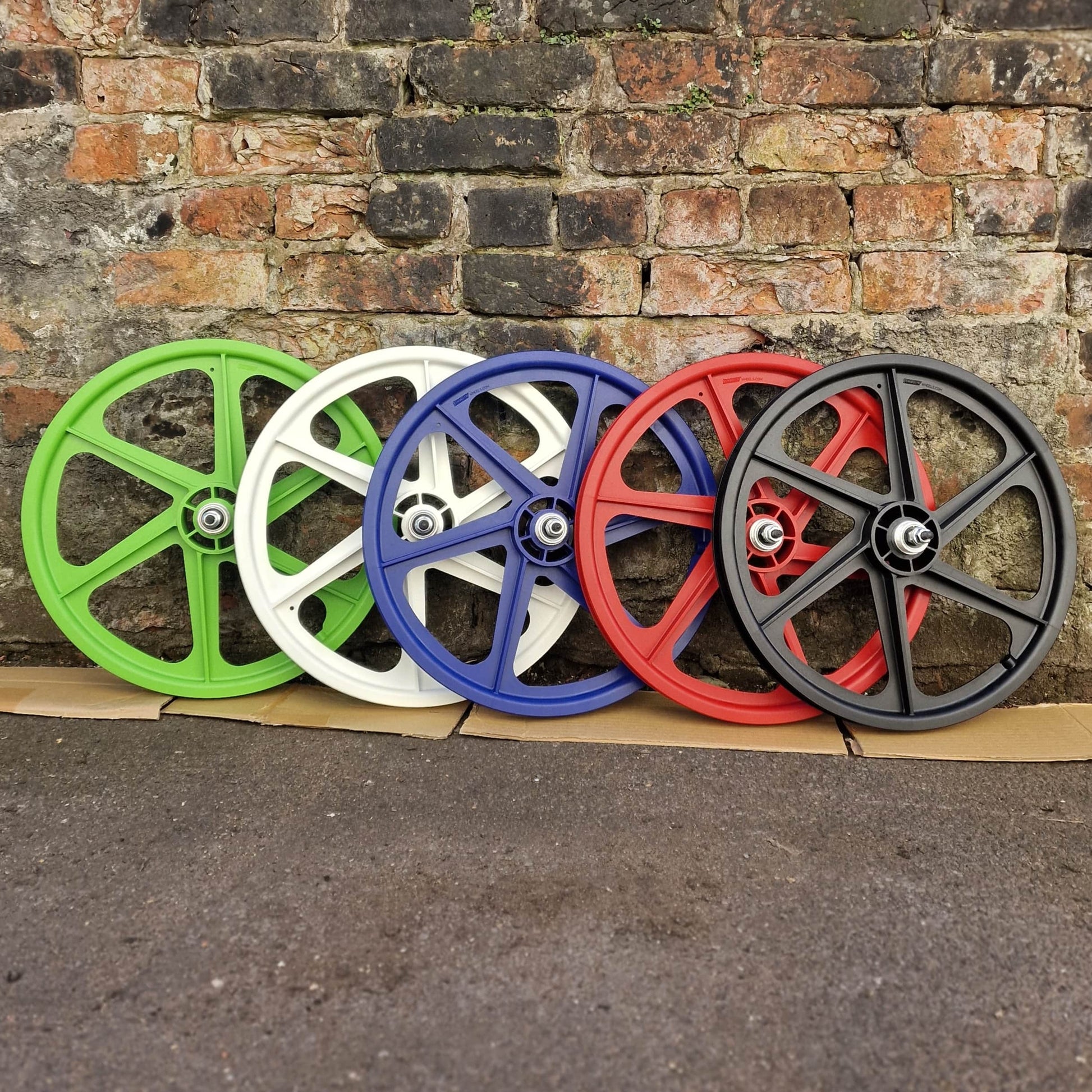 Skyway Old School BMX Skyway 6 Spoke Tuff Wheels 20 Inch Pair Front and Rear