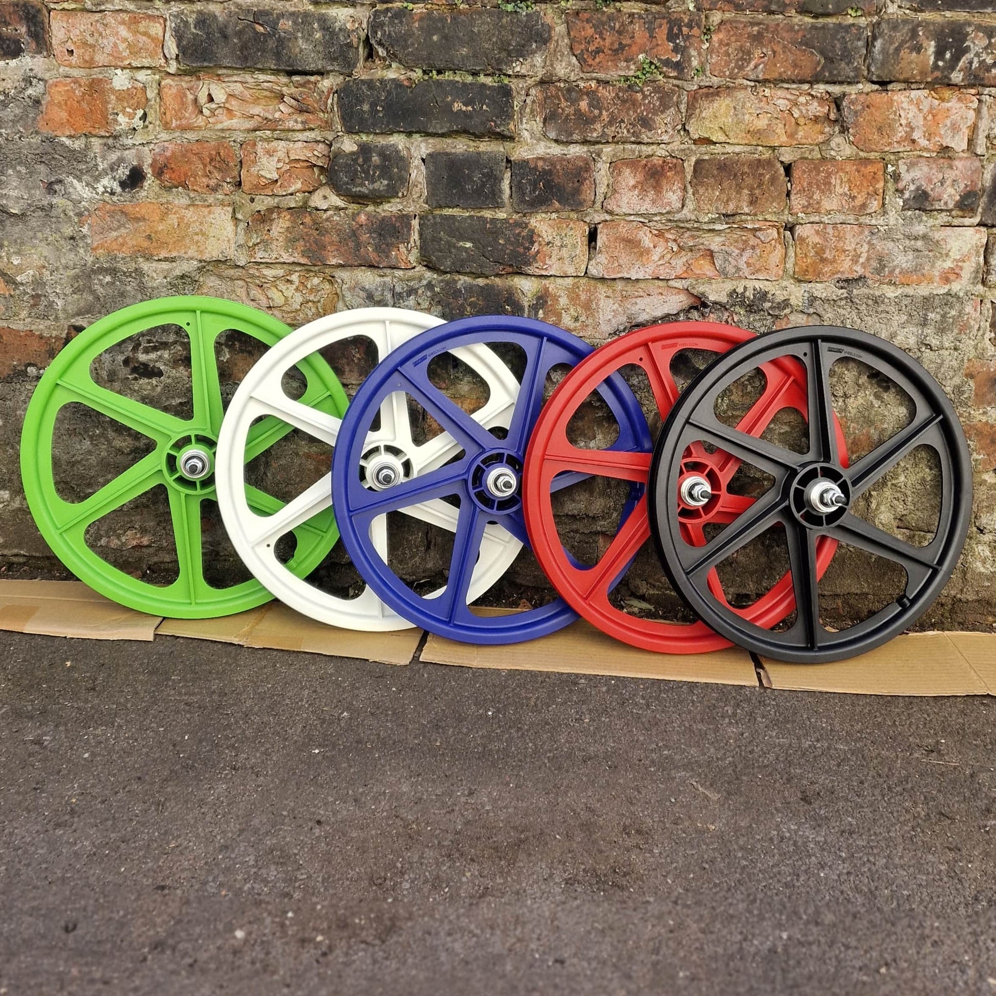 Skyway Old School BMX Skyway 6 Spoke Tuff Wheels 20 Inch Pair Front and Rear