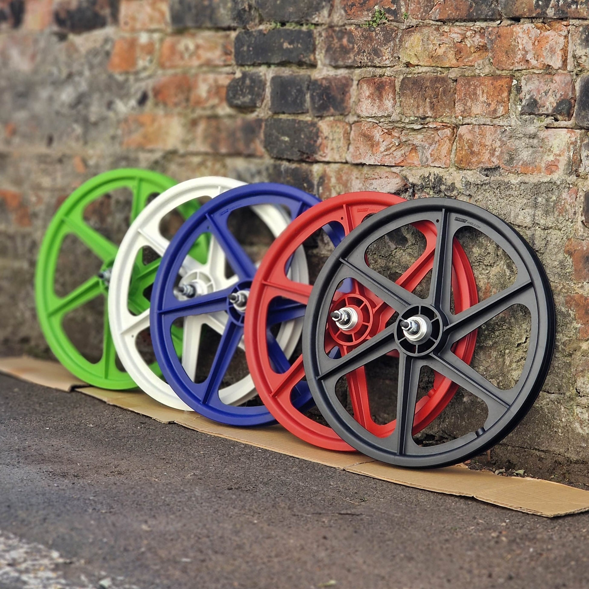 Skyway Old School BMX Skyway 6 Spoke Tuff Wheels 20 Inch Pair Front and Rear